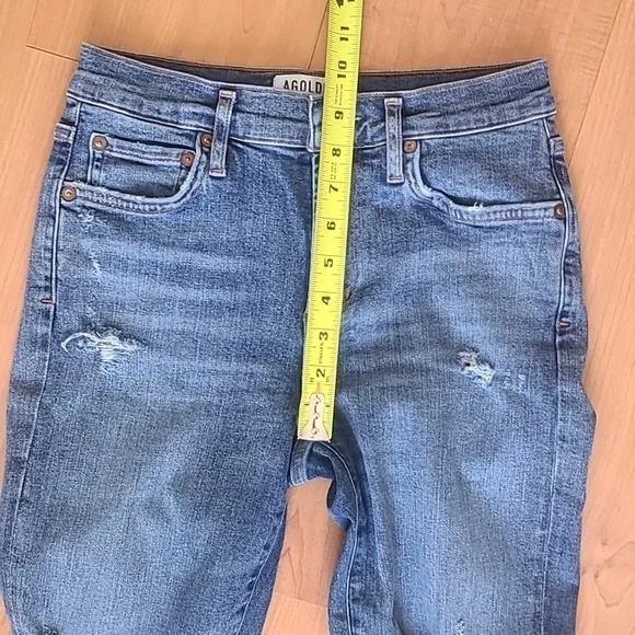 Agolde Sophie High Rise Crop - Picture 10 of 16